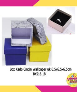 (1Pcs) Box Kado Cincin Walpaper