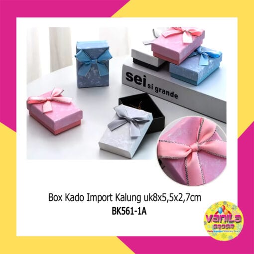 (1Pcs) Box Kado Kalung