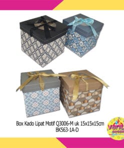 (1Pcs) Box Kado Lipat Motif