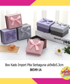 (1Pcs) Box Kado Pita Serbaguna Uk 9x8x5