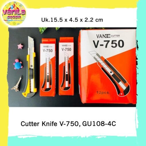 (1Pcs) Cutter Vanco Besar