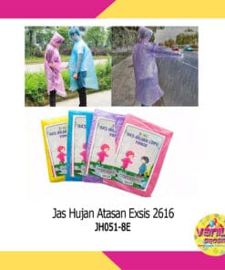 (1Pcs) Jas Hujan Atasan Exsis