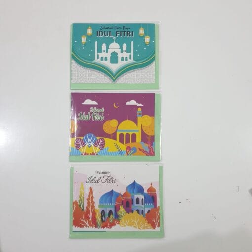 kartu lebaran parcel