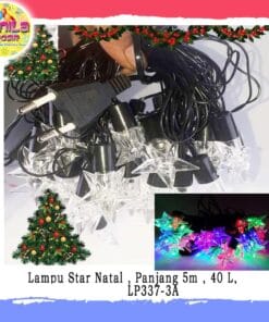 (1Pcs) Lampu tumblr Star 40Light 5M