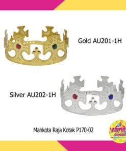 (1Pcs) Mahkota Raja Kotak