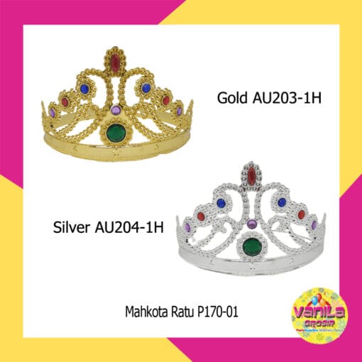 (1Pcs) Mahkota Ratu New