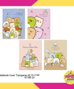 (1Pcs) Notebook Cover Transparan A5