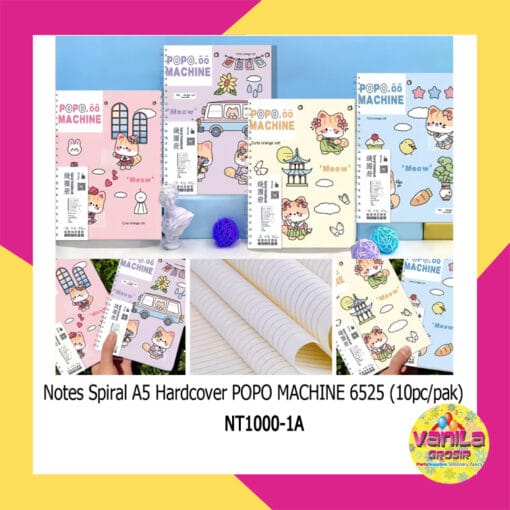 (1Pcs) Notebook Spiral Uk A5