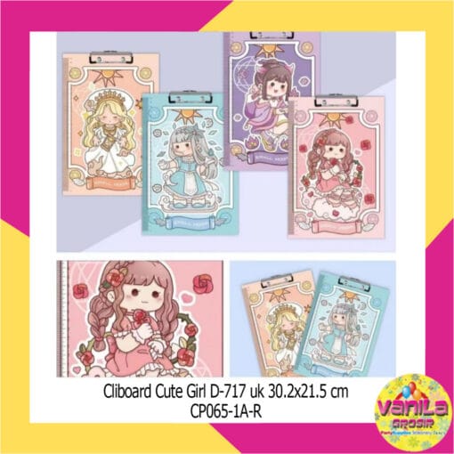 (1Pcs) Papan Jalan Karakter Lucu, Clipboard papan jalan, alas papan ujian, papan dada - Gambar 7