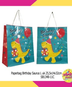 (1Pcs) Paperbag Dinosaurus Uk L