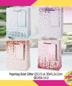 (1Pcs) Paperbag Motif Uk 30x12x41