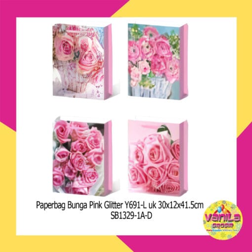 (1Pcs) Paperbag Ulang Tahun, paperbag HBD, tas kado, paperbag ultah, tas paperbag - Gambar 8