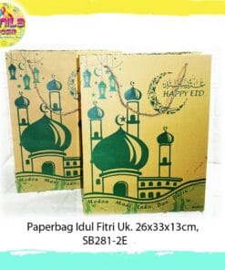 (1Pcs) Paperbag kertas Bingkisan Parcel Idul Fitri