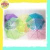 (1Pcs) Payung Polos warna Transparan