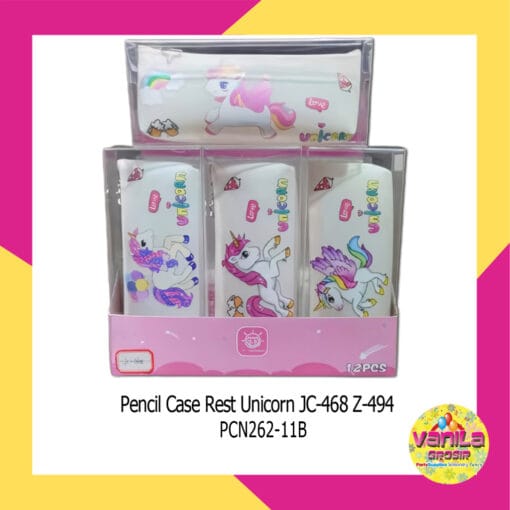 (1Pcs) Pencil Case Resleting Fancy + Mika