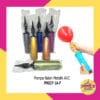 (1Pcs) Pompa balon Metalik Polos