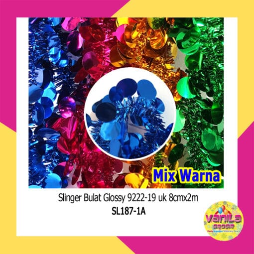 (1Pcs) Slinger Bintang Glossy