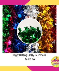 (1Pcs) Slinger Bintang Glossy