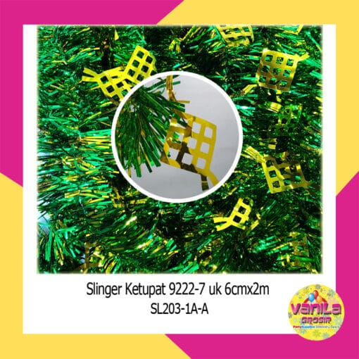 slinger hiasan idul fitri