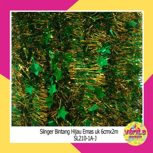 (1Pcs) Slinger Bulan Bintang Ketupat, slinger hiasan idul fitri, slinger lebaran, slinger dekorasi idul fitri - Gambar 5