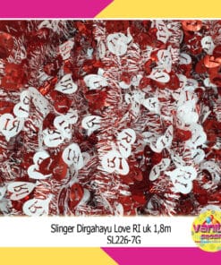 (1Pcs) Slinger Dirgahayu Love RI