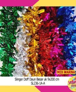 (1Pcs) Slinger Doff Daun Besar 9cmX2m