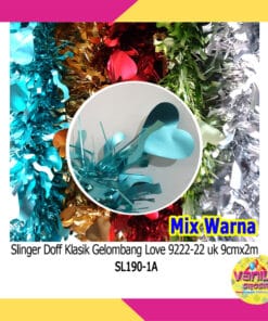 (1Pcs) Slinger Doff Klasik Gelombang Love