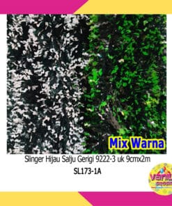 (1Pcs) Slinger Hijau Salju Gerigi
