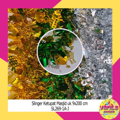 (1Pcs) Slinger Lebaran TEBAL