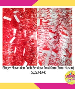 (1Pcs) Slinger Merah Putih Bendera