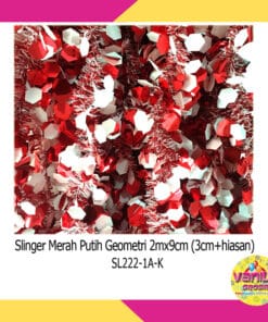 (1Pcs) Slinger Merah Putih