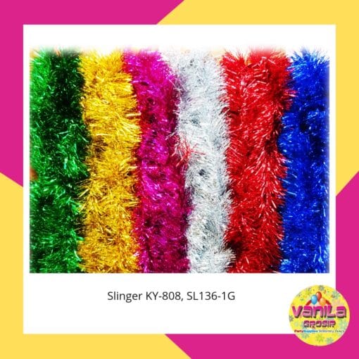 (1Pcs) Slinger Natal Rumbai Besar