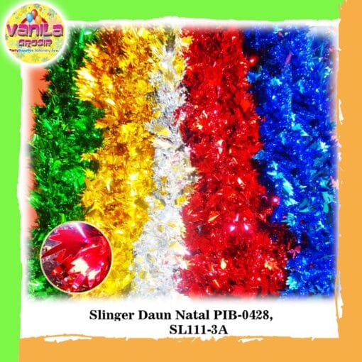 (1Pcs) Slinger Natal motif Daun