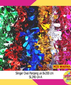 (1Pcs) Slinger Oval Panjang Uk 8cmX2m