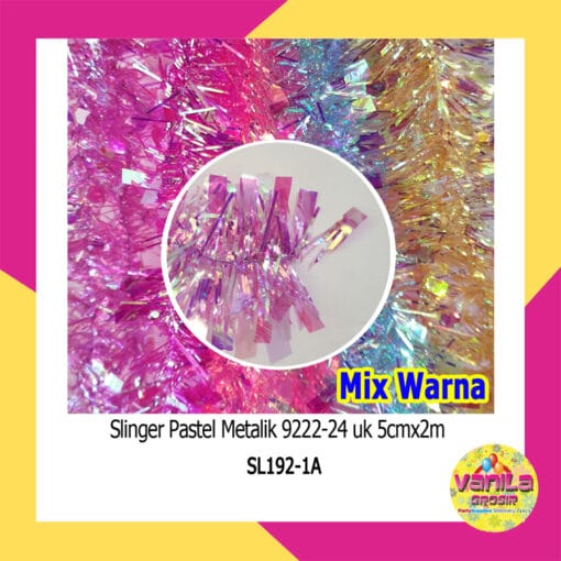 (1Pcs) Slinger Pastel Metalik