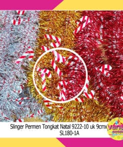 (1Pcs) Slinger Permen Tongkat Natal