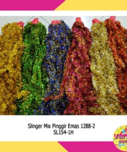 (1Pcs) Slinger Pinggir Emas