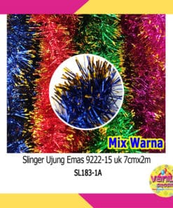 (1Pcs) Slinger Ujung Emas