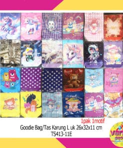 (1Pcs) Tas Karung L uk 26x32x11cm