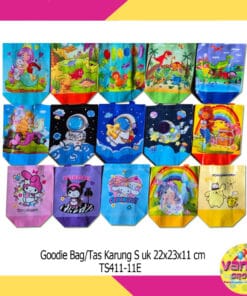(1Pcs) Tas Karung S Uk 22x23x11cm