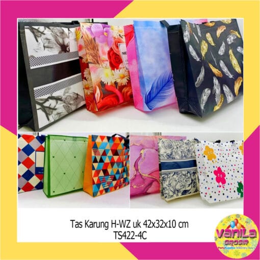 (1Pcs) Tas Karung Uk 42x32x10cm