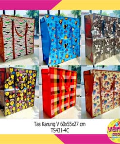 (1Pcs) Tas Karung Uk 60x55x27cm