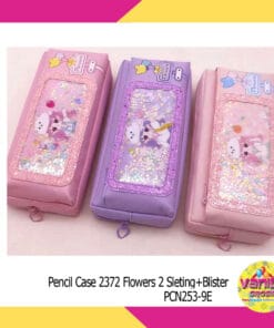 (1Pcs) Tempat Pensil Resleting Fancy