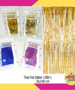 (1Pcs) Tirai Foil Glitter