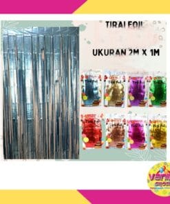 (1Pcs) Tirai Foil Matte