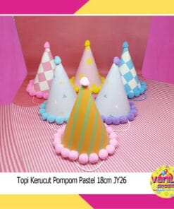 topi kerucut happy birthday