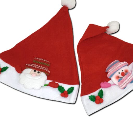 (1Pcs) Topi Natal santa Snowman