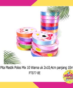 (1Roll Isi 10Pcs) Pita Jepang Warna MIX