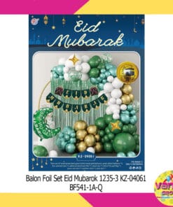 (1Set) Balon Foil Set Eid Mubarok
