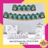(1Set) Banner Eid Mubarak Hijau